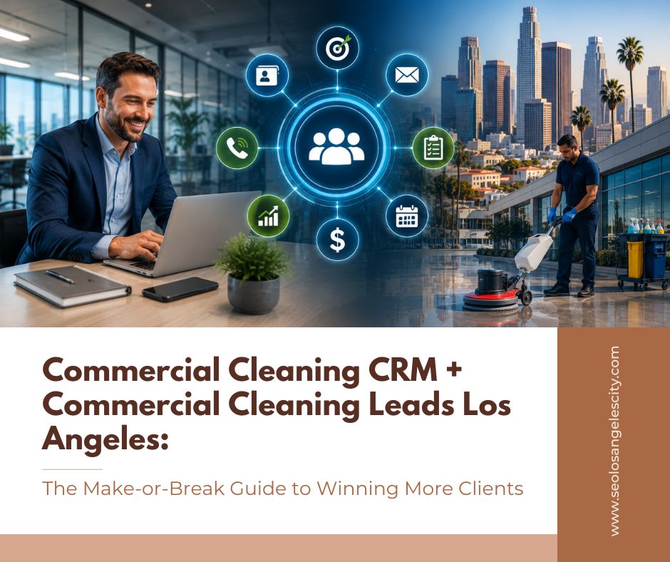 Commercial Cleaning CRM + Commercial Cleaning Leads Los Angeles: The Make-or-Break Guide to Winning More Clients